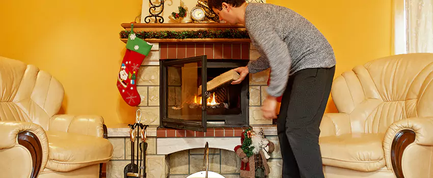 Gas to Wood-Burning Fireplace Conversion Services in Northview, Michigan