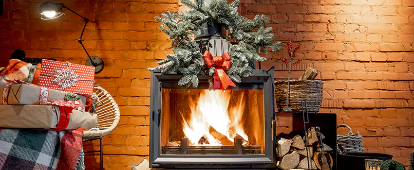 Travis Industries Linear Gas Fireplace Installation in Northview, Michigan