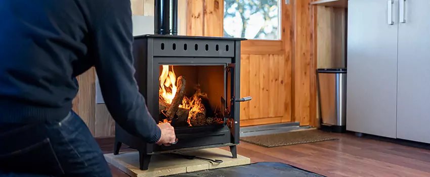 Open Hearth Wood Fireplace Installation in Northview, MI