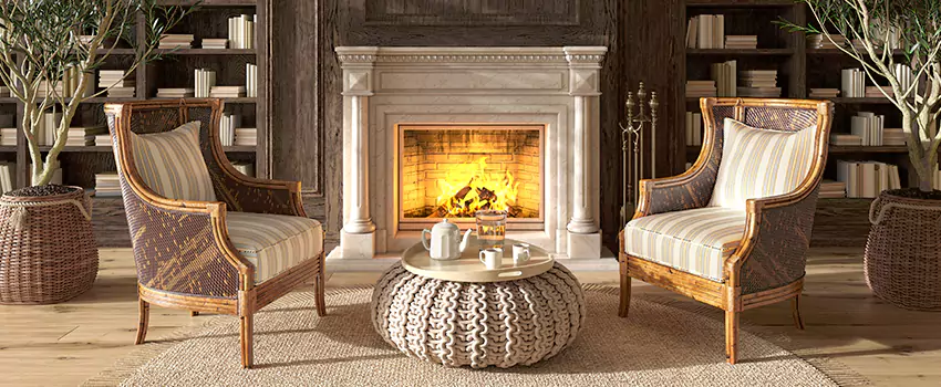 Mendota Hearth Fireplace Heat Management Inspection in Northview, MI