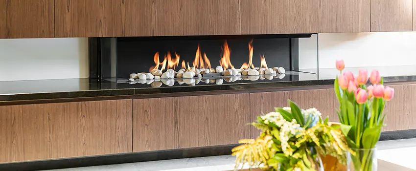 Double-height Fireplace Design Refurbishment in Northview, Michigan