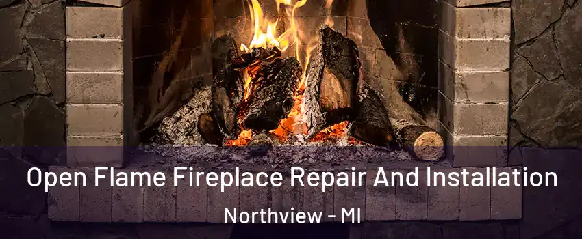  Open Flame Fireplace Repair And Installation Northview - MI